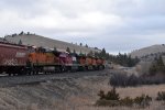 BNSF 8192/6129/612/FXE 4616